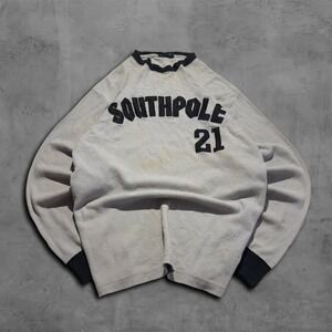 Y2K Oversized Vintage 90s Southpole Streetwear Knit Sweater